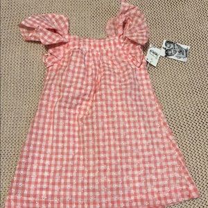 Mila and Emma pink dress